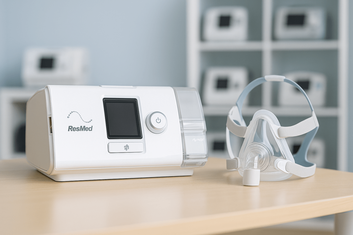 ResMed AirSense 10 AutoSet : Un Appareil Intelligent, Adapté à Vos Besoins Nocturnes - SelfiMed EU