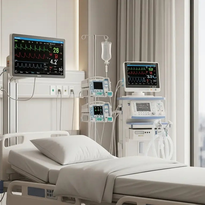 La source des crises saisonnières (Et comment le monitoring aide) - équipements médicaux professionnels, moniteurs multiparamétriques, Geräts respiratoires