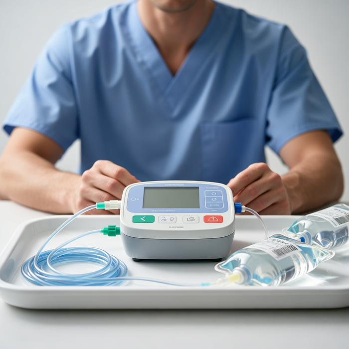 Débits irréguliers : quand s'inquiéter et comment les pompes sécurisent vos soins - pompe à perfusion, pompe volumétrique, dispositif de perfusion