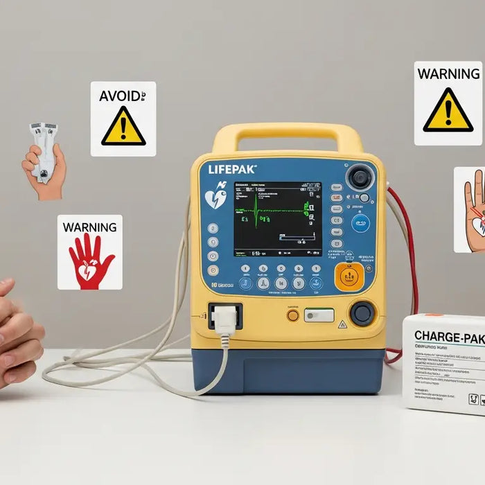 Défibrillateur LIFEPAK : L'erreur de maintenance qui coûte une vie - arrêt cardiaque, urgence médicale, maintenance DAE