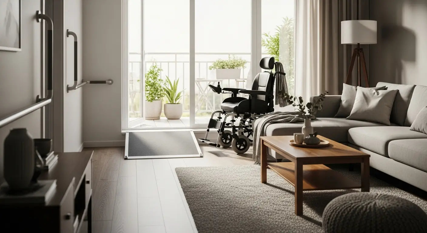 Mobilité réduite : Comment retrouver votre autonomie à domicile ? - perte d'autonomie, risque de chute, fauteuil roulant