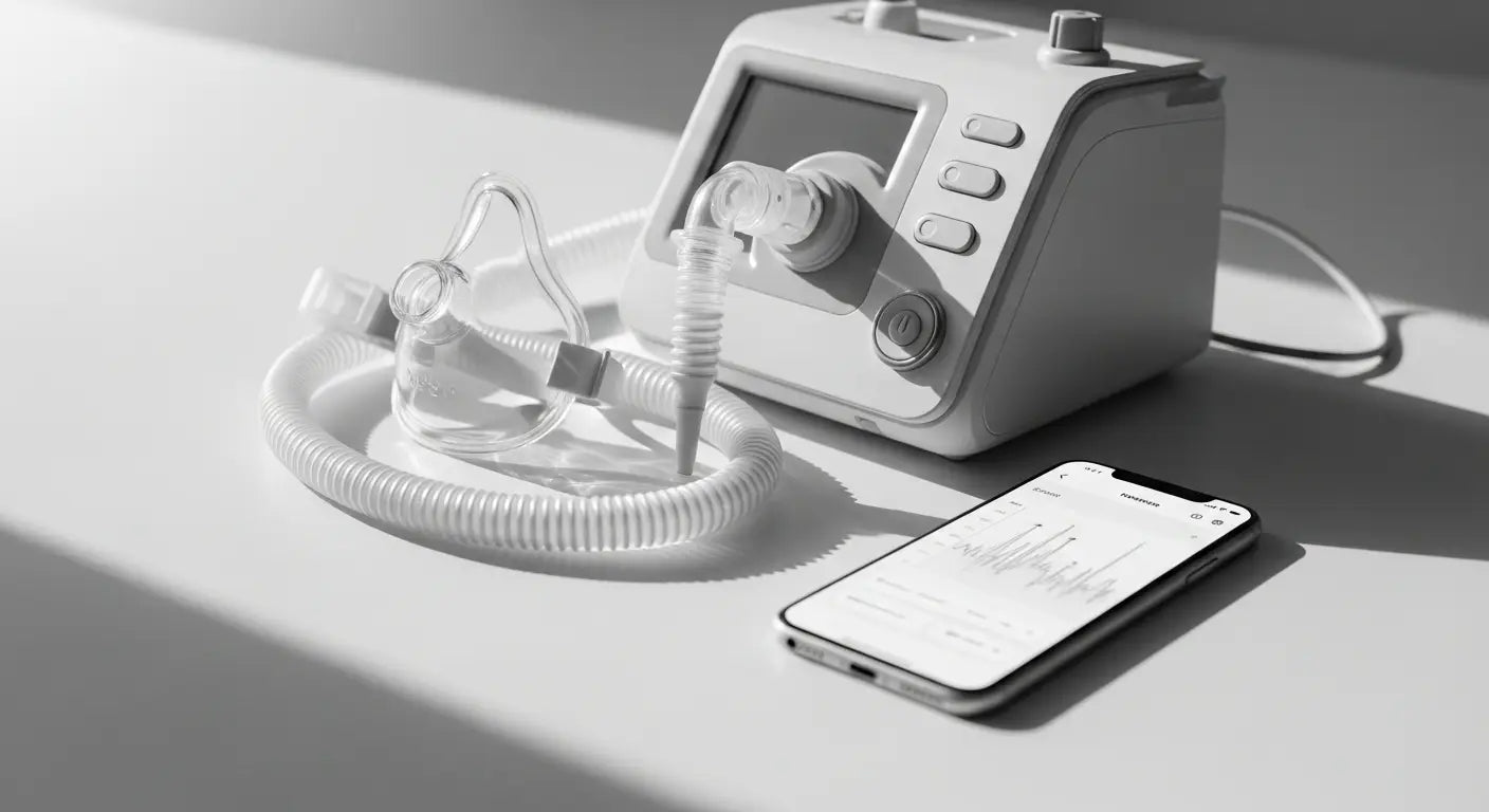 Pourquoi votre traitement CPAP échoue (et comment l'optimiser en 2026) - Gerät CPAP automatique, traitement Schlafapnoe, machine PPC
