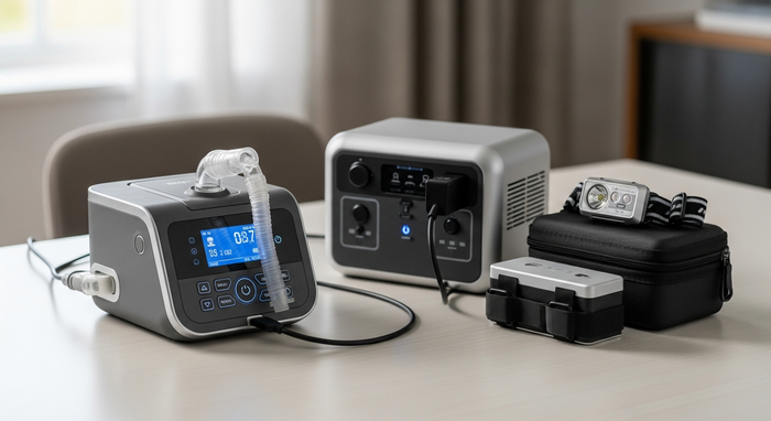 La préparation optimale de votre appareil CPAP en cas d'urgence - Appareil CPAP, Machine PPC, Traitement apnée du sommeil