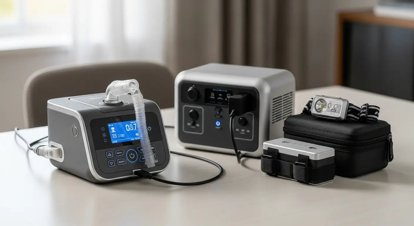La préparation optimale de votre appareil CPAP en cas d'urgence - Appareil CPAP, Machine PPC, Traitement apnée du sommeil