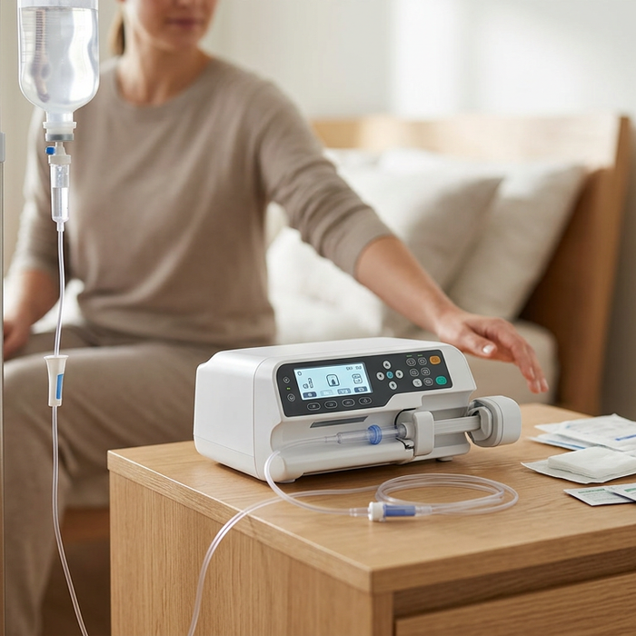 Protocole quotidien de perfusion à domicile : guide d'organisation 2026 - pompe à perfusion, perfusion volumétrique, soins à domicile