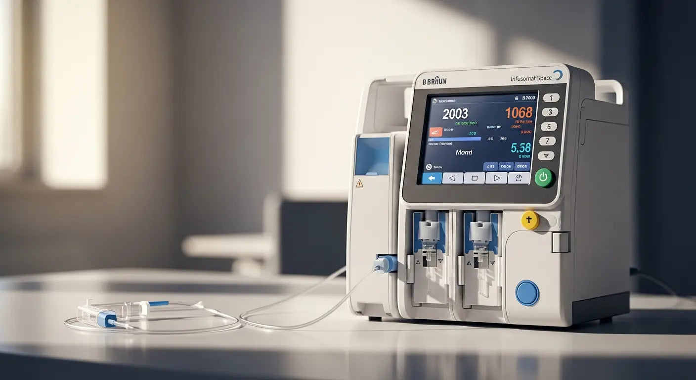 Révolutionner les Soins : Comment la B. Braun Infusomat Space Transforme la Pratique Médicale Moderne - B. Braun Infusomat Space, pompe à perfusion compacte, équipement médical moderne