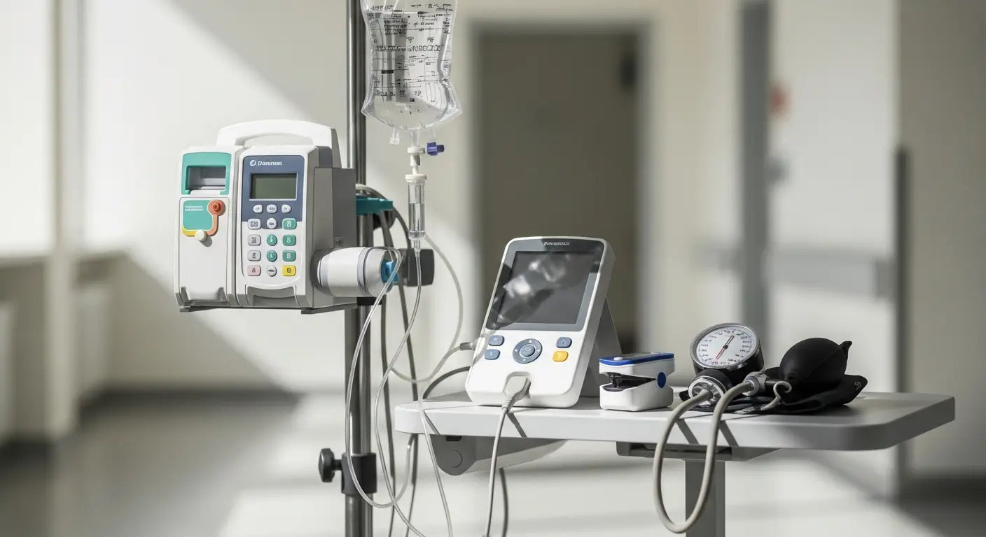 Approuvé par les experts : 5 façons de sécuriser les perfusions mobiles - pompe à perfusion, perfusion volumétrique, transport médical