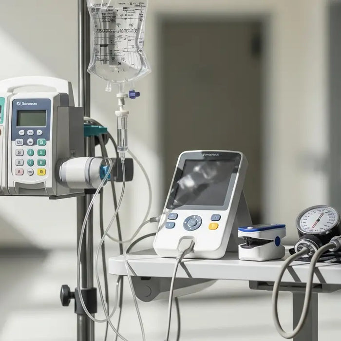 Approuvé par les experts : 5 façons de sécuriser les perfusions mobiles - pompe à perfusion, perfusion volumétrique, transport médical