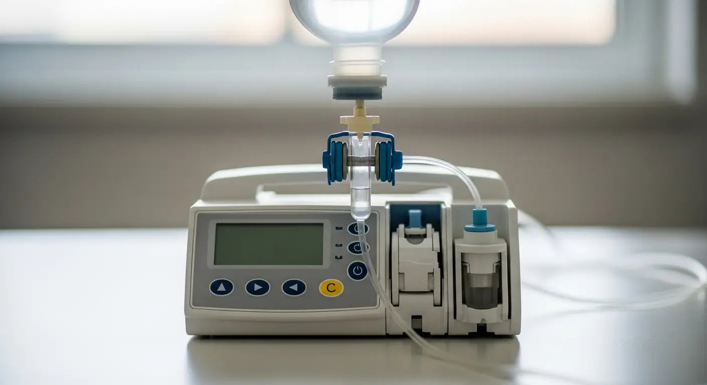 Sécurité des pompes à perfusion : alertes de routine vs risques critiques - pompe à perfusion, pompe volumétrique, équipement médical