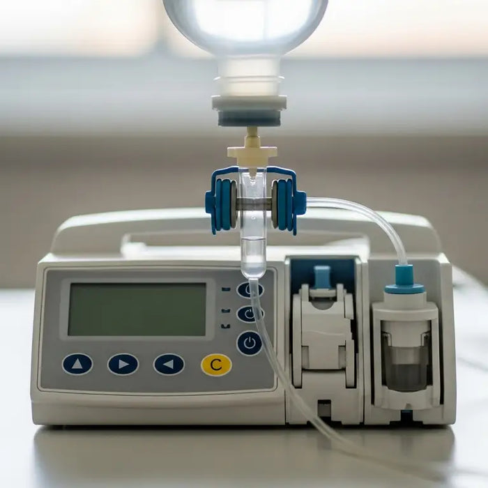 Sécurité des pompes à perfusion : alertes de routine vs risques critiques - pompe à perfusion, pompe volumétrique, équipement médical