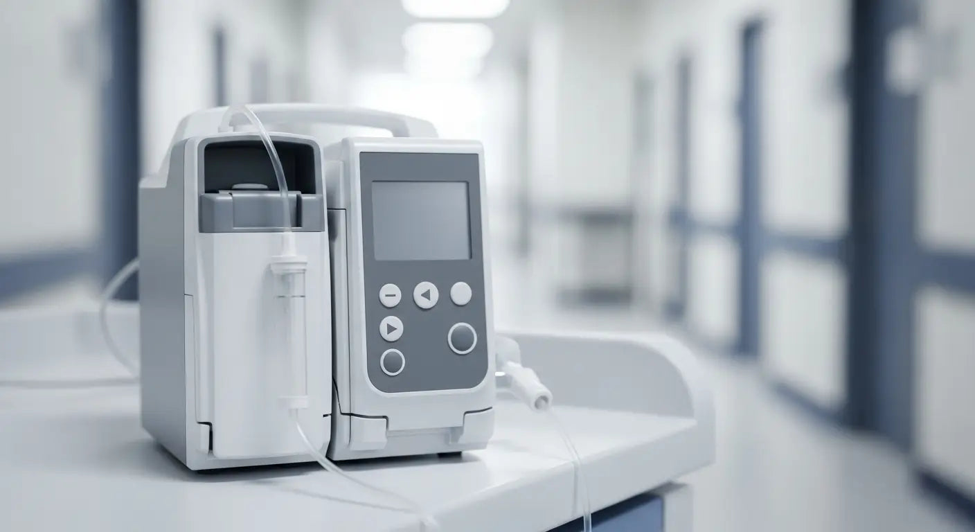 Enfin : une pompe à perfusion compacte qui simplifie les soins en 2026 - pompe à perfusion, perfusion volumétrique, dispositif médical