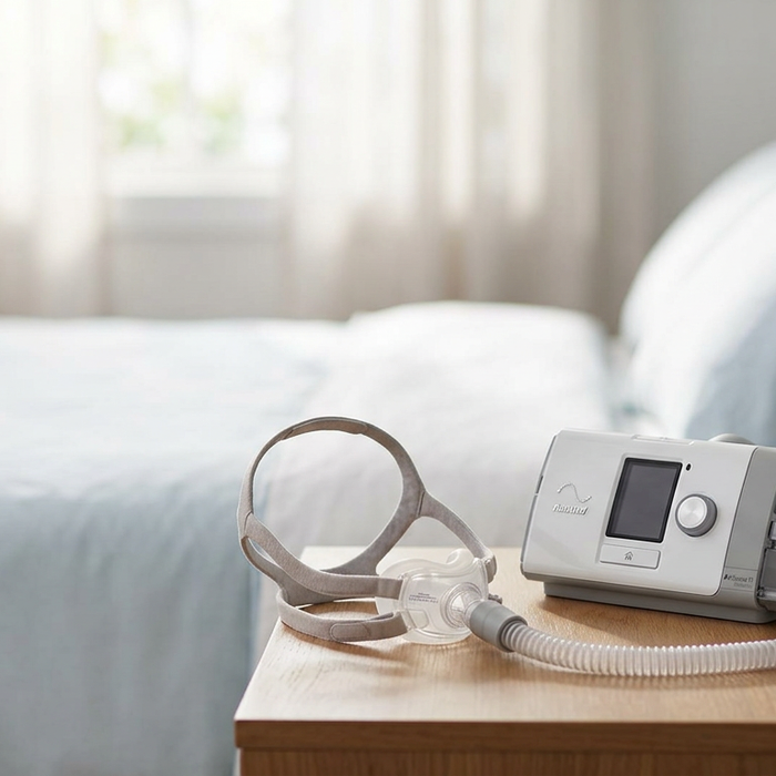 Vivre avec un appareil CPAP : guide des effets secondaires en 2026 - Appareil CPAP, Machine PPC, apnée du sommeil