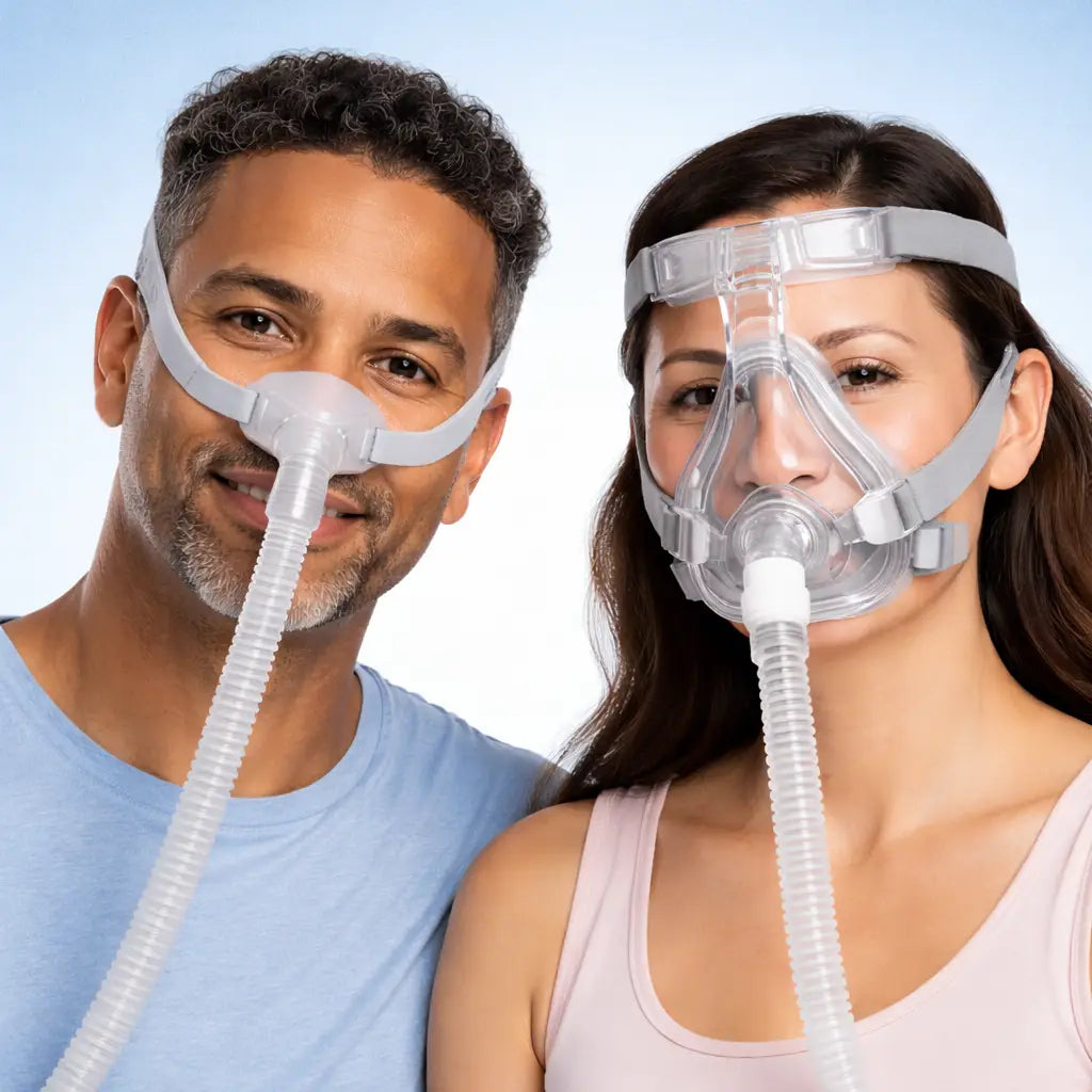 Masque CPAP Facial ou masque nasal : Quel type de masque choisir ? SelfiMed Europe