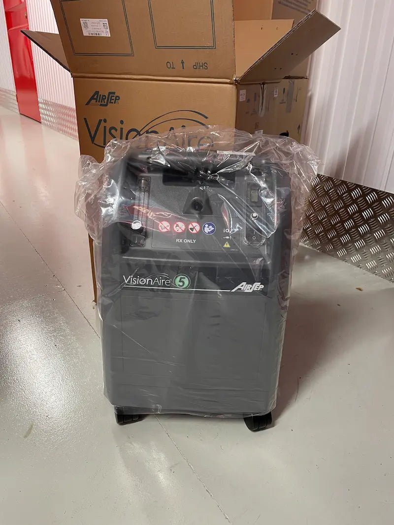 AirSep VisionAire 5 – Concentrateur d'Oxygène Silencieux Comme Neuf - SelfiMed EUAirSep VisionAire 5 – Concentrateur d'Oxygène Silencieux Comme NeufÉquipement médical