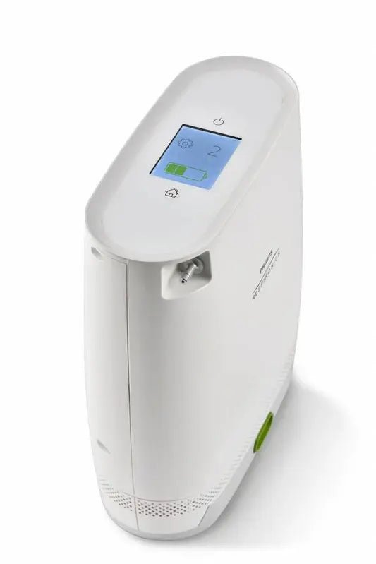 Concentrateur d’oxygène portable Philips Respironics SimplyGo Mini (avec batterie standard) Comme neuf - SelfiMed EUConcentrateur d’oxygène portable Philips Respironics SimplyGo Mini (avec batterie standard) Comme neufÉquipement médical