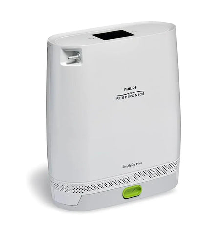 Concentrateur d’oxygène portable Philips Respironics SimplyGo Mini (avec batterie standard) Comme neuf - SelfiMed EUConcentrateur d’oxygène portable Philips Respironics SimplyGo Mini (avec batterie standard) Comme neufÉquipement médical