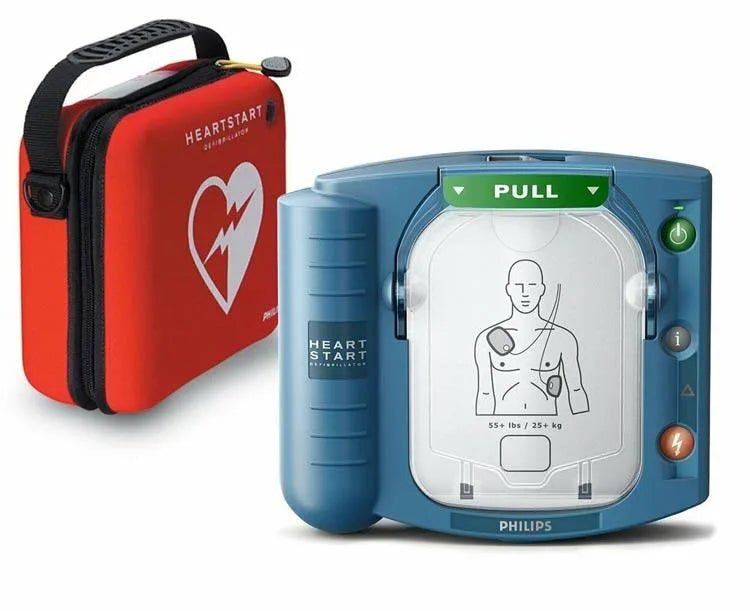 Défibrillateur Philips HeartStart HS1 – Appareil de Réanimation Cardiaque Semi - Automatique ( en Anglais ) - SelfiMed EUDéfibrillateur Philips HeartStart HS1 – Appareil de Réanimation Cardiaque Semi - Automatique ( en Anglais )Defibrillator