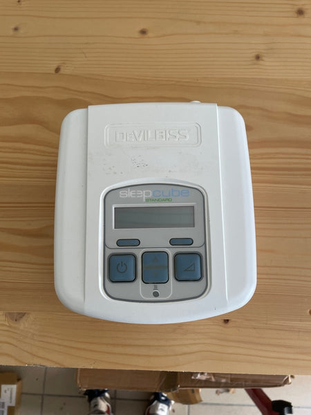 Devilbiss Standard Sleep Cube - Appareil de CPAP pour l'Apnée du Sommeil - Modèle Fiable et Efficace - SelfiMed EUDevilbiss Standard Sleep Cube - Appareil de CPAP pour l'Apnée du Sommeil - Modèle Fiable et EfficaceÉquipement médical