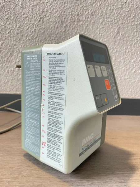 Ivac 598 Pompes de Perfusion - Solution Fiable pour Administration de Médicaments et Fluides Intraveineux - SelfiMed EUIvac 598 Pompes de Perfusion - Solution Fiable pour Administration de Médicaments et Fluides IntraveineuxInfusion pump