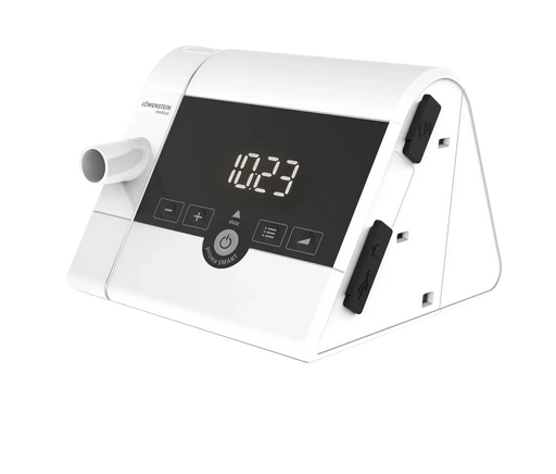 Löwenstein Medical Prisma SMART Plus Wit — appareil PPC APAP Bluetooth 26 dB, 1,34 kg, plage 4-20 cmH2O, fabriqué en Allemagne, dispositif médical CE classe IIa