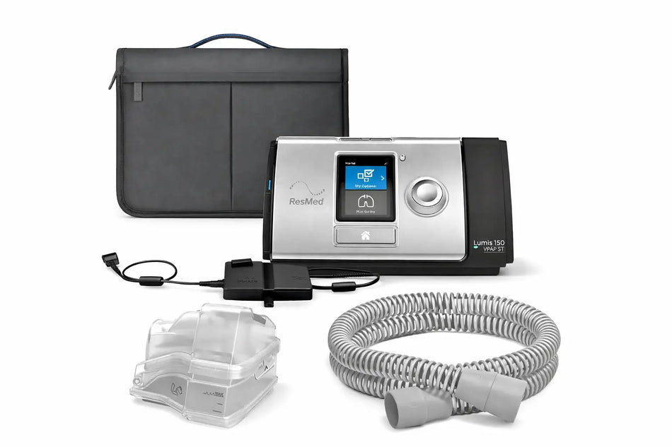 Pack ResMed Lumis 150 VPAP ST – Appareil CPAP Bilevel  en anglais