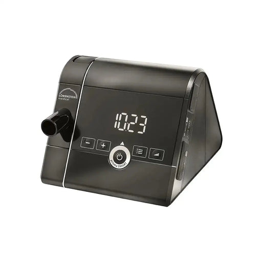 Löwenstein Medical Prisma SMART Plus Zwart — appareil PPC APAP Bluetooth 26 dB, 1,34 kg, plage 4-20 cmH2O, fabriqué en Allemagne, dispositif médical CE classe IIa