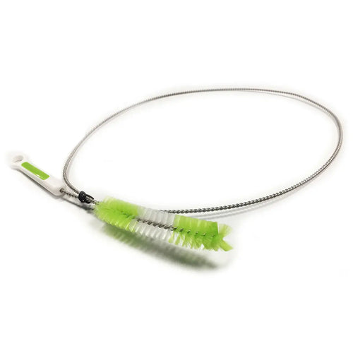 Pürdoux brosse écouvillon tuyau PPC 718207522606 — poils nylon doux, compatible tuyaux slim et standard, nettoyage circuit respiratoire CPAP, prévention moisissures et bactéries