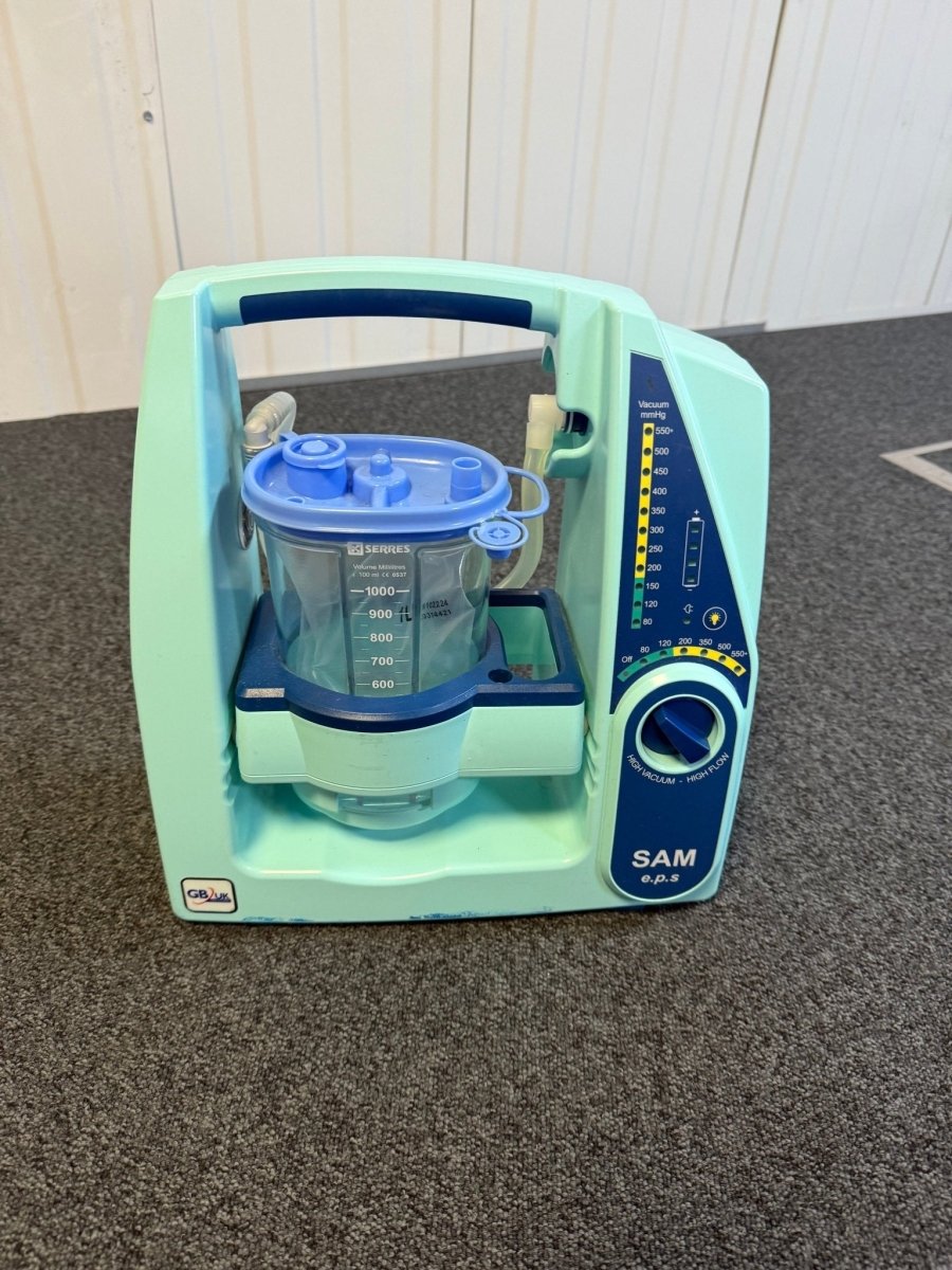 SAM e.p.s – Aspirateur de Mucosités Portable pour Urgences Médicales - SelfiMed EUSAM e.p.s – Aspirateur de Mucosités Portable pour Urgences MédicalesÉquipement médical