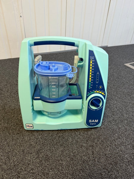 SAM e.p.s – Aspirateur de Mucosités Portable pour Urgences Médicales - SelfiMed EUSAM e.p.s – Aspirateur de Mucosités Portable pour Urgences MédicalesÉquipement médical