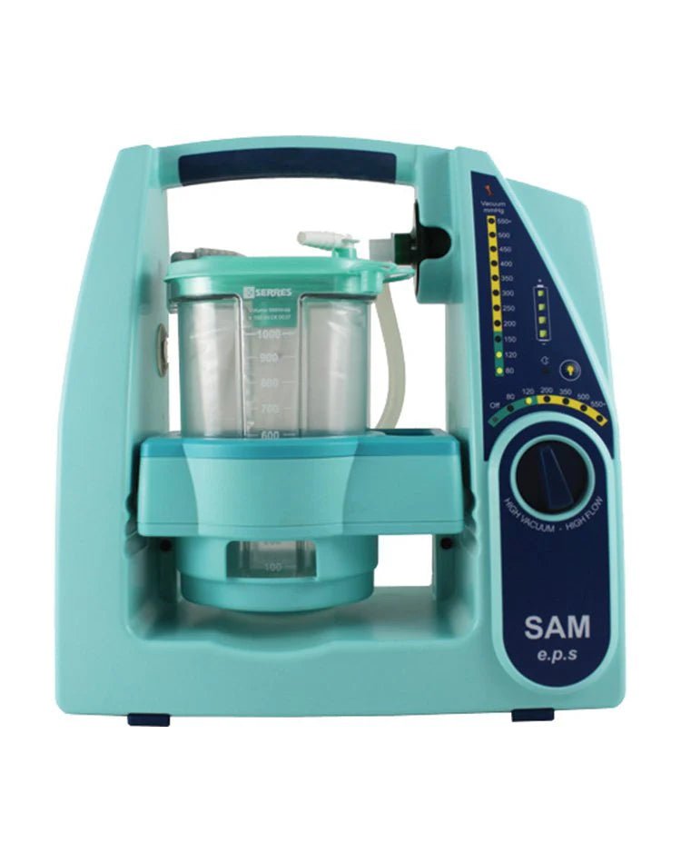 SAM e.p.s – Aspirateur de Mucosités Portable pour Urgences Médicales - SelfiMed EUSAM e.p.s – Aspirateur de Mucosités Portable pour Urgences MédicalesÉquipement médical