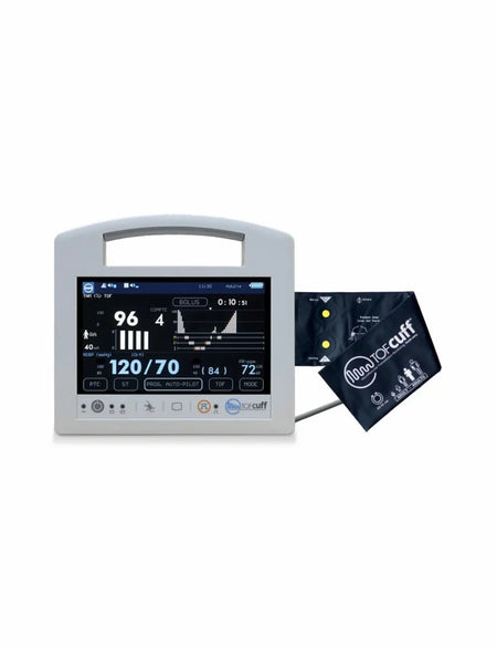 TOF CUFF – Moniteur de Transmission Neuromusculaire Précis pour l’Anesthésie et les Soins Intensifs - SelfiMed EUTOF CUFF – Moniteur de Transmission Neuromusculaire Précis pour l’Anesthésie et les Soins IntensifsMoniteur Patient