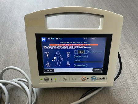 TOF CUFF – Moniteur de Transmission Neuromusculaire Précis pour l’Anesthésie et les Soins Intensifs - SelfiMed EUTOF CUFF – Moniteur de Transmission Neuromusculaire Précis pour l’Anesthésie et les Soins IntensifsMoniteur Patient